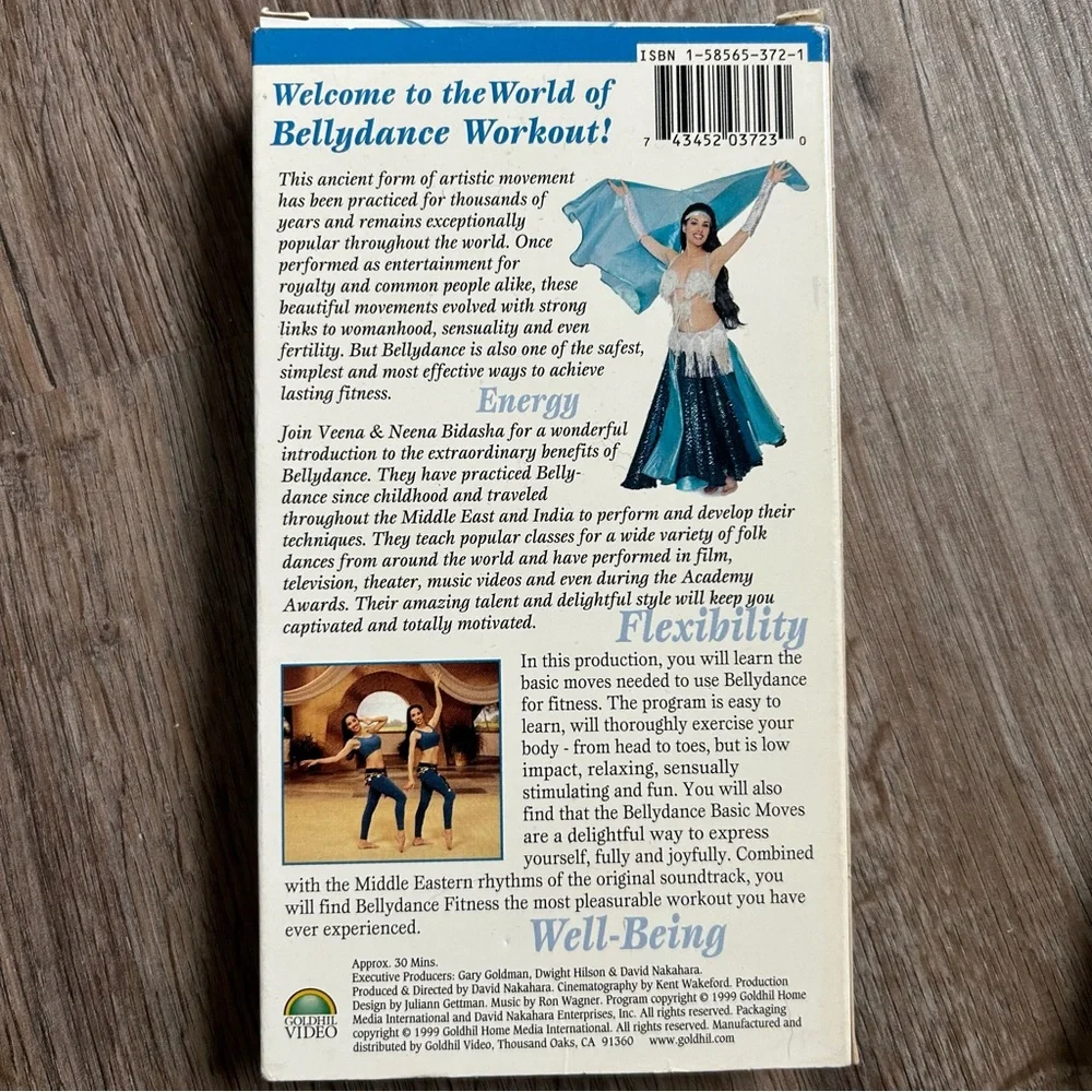 Bellydance Fitness for Beginners VHS Set